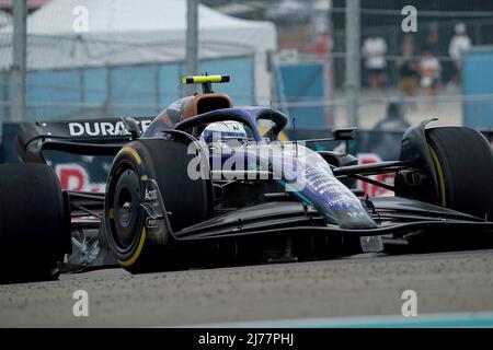 05/06/2022, Miami International Autodrome, Miami, FORMEL 1 CRYPTO.COM MIAMI GRAND PRIX , auf dem Bild Nichola Latifi (CAN), Williams Racing Stockfoto