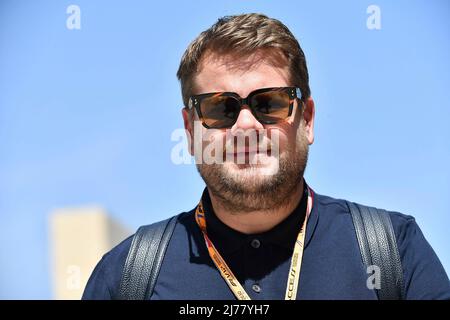 05/06/2022, Miami International Autodrome, Miami, FORMEL 1 CRYPTO.COM MIAMI GRAND PRIX, im Bild James Corden Stockfoto