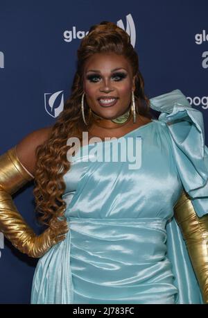 Peppermint nimmt am 06. Mai 33. 2022 an den jährlichen GLAAD Media Awards im New York Hilton Midtown in New York City Teil. Foto: Jeremt Smith/imageSPACE/Sipa USA Stockfoto