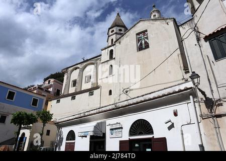 Cetara - Scorcio della Chiesa di San Pietro Apostolo Stockfoto