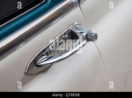 1961 Pontiac Lieferwagen Sedan - klassischer amerikanischer Transporter Stockfoto