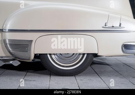 1961 Pontiac Lieferwagen Sedan - klassischer amerikanischer Transporter Stockfoto