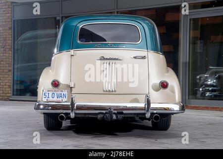 1961 Pontiac Lieferwagen Sedan - klassischer amerikanischer Transporter Stockfoto