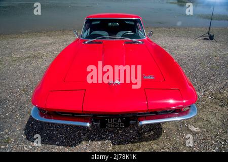 1966 Chevrolet Corvette Stingray C2 klassischer amerikanischer Sportwagen der zweiten Generation Stockfoto