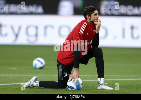 Mattia Perin (Juventus FC) bei einem Spiel der italienischen Fußballserie A in Genua, Italien, im Mai 06 2022 Stockfoto