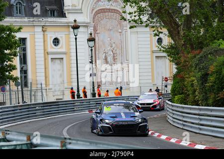 16 MAGNUS Gilles (Bel), Comtoyou Team Audi Sport, Audi RS 3 LMS, Aktion während des WTCR - Race of France 2022, 1. Runde des FIA World Touring Car Cup 2022, vom 7. Bis 8. Mai in Pau, Frankreich - Foto Gregory Lenormand / DPPI Stockfoto