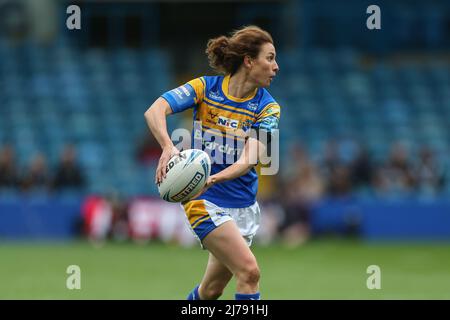 Courtney Winfield-Hill #7 von Leeds Rhinos in Aktion während des Spiels Stockfoto