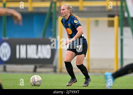 Henrietta Csiszar (#27 Inter) während des Serie-A-Frauenmatches zwischen dem FC Internazionale und dem AC Mailand im Breda-Stadion in Sesto San Giovanni Mailand, Italien Cristiano Mazzi/SPP Stockfoto