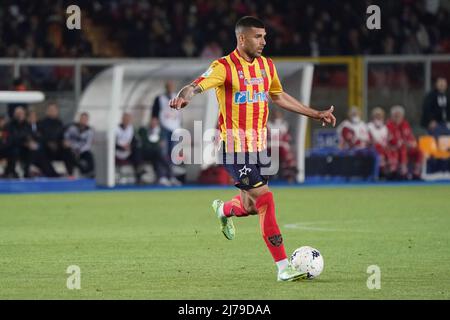 Mario Gargiulo (US Lecce) während des Spiels US Lecce gegen Pordenone Calcio in der italienischen Fußballserie B in Lecce, Italien, Mai 06 2022 Stockfoto