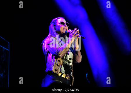 Wien, Österreich. 27. Juni 2015. Anastacia spielt am 27. Juni 2015 auf der Bühne des Donauinselfestivals in Wien Stockfoto