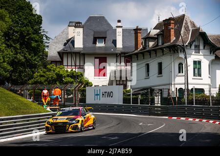 17 BERTHON Nathanael (FRA), Comtoyou DHL Team Audi Sport, Audi RS 3 LMS, Aktion beim WTCR - Race of France 2022, 1. Runde des FIA World Touring Car Cup 2022, vom 7. Bis 8. Mai in Pau, Frankreich - Foto Antonin Vincent / DPPI Stockfoto