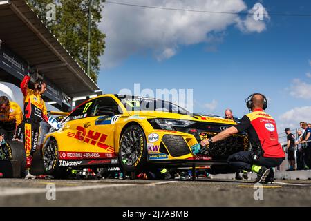 17 BERTHON Nathanael (FRA), Comtoyou DHL Team Audi Sport, Audi RS 3 LMS, während des WTCR - Race of France 2022, 1. Runde des FIA World Touring Car Cup 2022, vom 7. Bis 8. Mai in Pau, Frankreich - Foto Antonin Vincent / DPPI Stockfoto