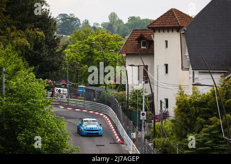 55 QING HUA Ma (CHN), Cyan Racing Lynk & Co, Lynk & Co 03 TCR, Aktion während des WTCR - Race of France 2022, 1. Runde des FIA World Touring Car Cup 2022, vom 7. Bis 8. Mai in Pau, Frankreich - Foto: Antonin Vincent/DPPI/LiveMedia Stockfoto