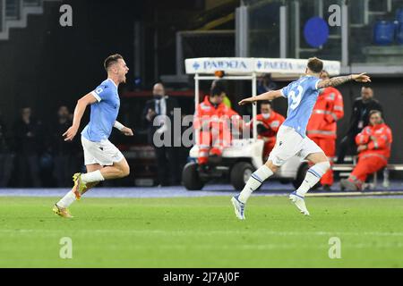 Patric der SS LAZIO während der 36. Tag der Serie A Meisterschaft zwischen S.S. Lazio gegen der U.C. Sampdoria am 7.. Mai 2022 im Stadio Olimpico in Rom, Italien. Stockfoto