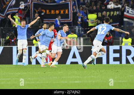 Patric der SS LAZIO während der 36. Tag der Serie A Meisterschaft zwischen S.S. Lazio gegen der U.C. Sampdoria am 7.. Mai 2022 im Stadio Olimpico in Rom, Italien. Stockfoto