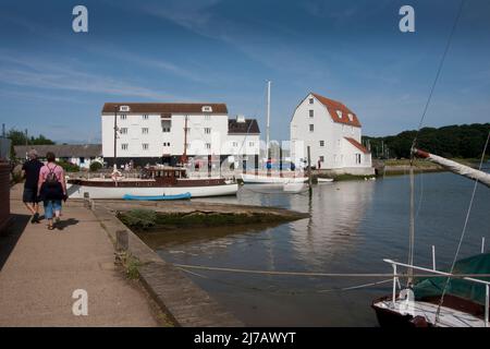 Woodbridge Gezeitenmühle und Museum, Ipswich, Suffolk, England Stockfoto