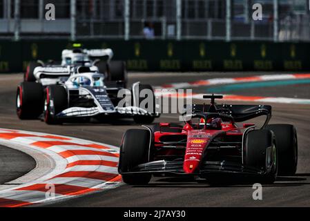 Miami, USA. 07.. Mai 2022. Charles Leclerc (MON) Ferrari. Miami Grand Prix, Samstag, 7.. Mai 2022. Miami International Autodrome, Miami, Florida, USA. Quelle: James Moy/Alamy Live News Stockfoto