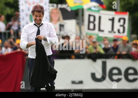 Joe Montemurro (Cheftrainer Juventus Women) beim Spiel Juventus FC gegen US Sassuolo, Italien Fußball Serie A Frauen in Turin, Italien, Mai 07 2022 Stockfoto