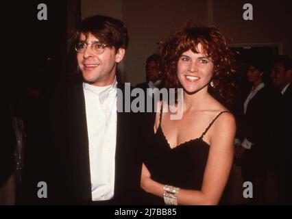 Judd Neslson und Ally Sheedy um die 1980er Jahre Credit: Ralph Dominguez/MediaPunch Stockfoto