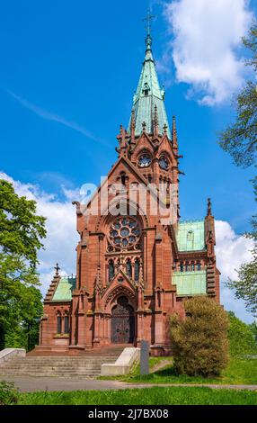 Großherzogliche Grabkapelle, Schlosspark, Karlsruhe. Baden-Württemberg, Deutschland, Europa Stockfoto