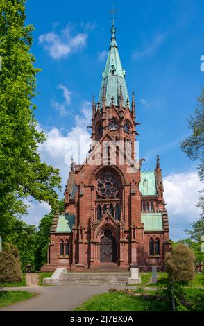 Großherzogliche Grabkapelle, Schlosspark, Karlsruhe. Baden-Württemberg, Deutschland, Europa Stockfoto