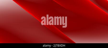 Abstraktes Hintergrundbanner 8K rot, hell, dunkel, schwarz, weiß, Graustrahl, Laser, Nebel, Streifen, Gitter, Quadratisch, Verlauf Stockfoto