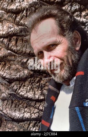 Der rumänische Schriftsteller Toma George Maiorescu in Los Angeles, CA, USA, ca. 1987 Stockfoto