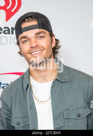 Conner Smith nimmt am 7. Mai 2022 am iHeartCountry Festival im Moody Center in 2022 Austin, Texas, Teil. (Foto von Maggie Boyd/Sipa USA) Stockfoto