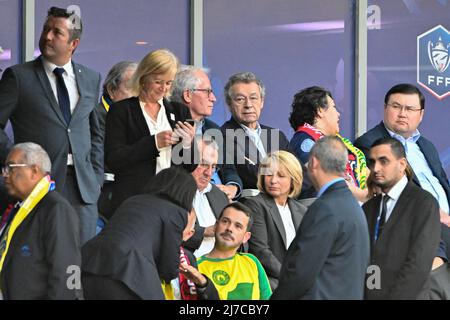 Michel Denisot - OGC Nice gegen FC Nantes am 7. Mai 2022 in Saint-Denis, Frankreich. (Foto von Lionel Urman/Sipa USA) Stockfoto