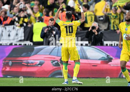 Blas - OGC Nice gegen FC Nantes am 7. Mai 2022 in Saint-Denis, Frankreich. (Foto von Lionel Urman/Sipa USA) Stockfoto