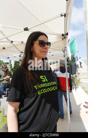 Agorà 5 Stelle Capitolini a Roma nel parco di Tor Tre Test Stockfoto