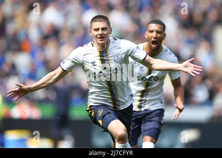 LEICESTER, GROSSBRITANNIEN. MAI 8. während des Premier League-Spiels zwischen Leicester City und Everton im King Power Stadium, Leicester am Sonntag, 8.. Mai 2022. (Kredit: Jon Hobley | MI News) Stockfoto