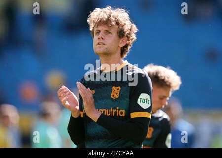 Rotterdam, Niederlande, 8. Mai 2022 ARNHEM - Nicolas Madsen vom SC Heerenveen nach dem niederländischen Eredivisie-Spiel zwischen Vitesse und SC Heerenveen beim Gelredome am 8. Mai 2022 in Arnhem, Niederlande. ANP JEROEN PUTMANS Stockfoto