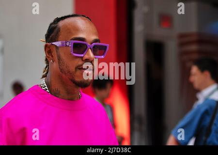 Miami, Florida, USA. 08/05/2022, Lewis Hamilton (GBR) Mercedes AMG F1. Miami Grand Prix, Sonntag, 8.. Mai 2022. Miami International Autodrome, Miami, Florida, USA. Stockfoto