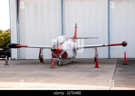 Titusville, FL – 10 2021. Sep: North American T-2 Buckeye Stockfoto