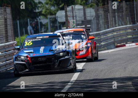 Pau, Frankreich - 08/05/2022, 16 MAGNUS Gilles (Bel), Comtoyou Team Audi Sport, Audi RS 3 LMS, Aktion während des WTCR - Race of France 2022, 1. Runde des FIA World Touring Car Cup 2022, vom 7. Bis 8. Mai in Pau, Frankreich - Foto Damien Doumergue / DPPI Stockfoto