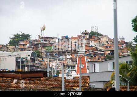 Providencia Shantytown in Rio de Janeiro. Stockfoto