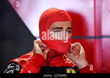 Miami Grand Prix, Sonntag, 8.. Mai 2022. Charles Leclerc (MON) Ferrari. Miami Grand Prix, Sonntag, 8.. Mai 2022. Miami International Autodrome, Miami, Florida, USA. Stockfoto