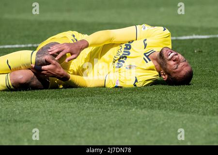 Villarreal, Spanien, 8. Mai 2022. Villarreal's Etienne Capoue während des La Liga-Spiels zwischen Villarreal cf und Sevilla FC. Foto von Jose Miguel Fernandez /Alamy Live News ) Stockfoto