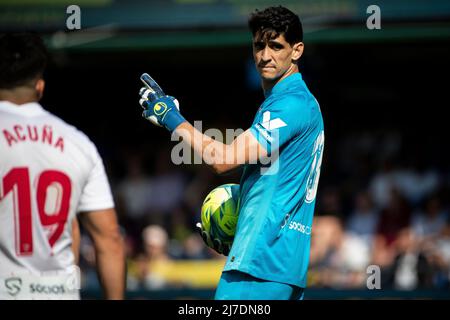 Villarreal, Spanien, 8. Mai 2022. Yassine Bounou, Bono vom FC Sevilla während des La Liga-Spiels zwischen Villarreal cf und Sevilla FC. Foto von Jose Miguel Fernandez /Alamy Live News ) Stockfoto