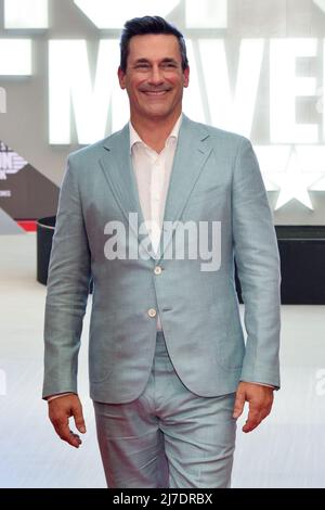 MEXIKO-STADT, MEXIKO - 06. MAI: Jon Hamm nimmt an der Mexiko-Premiere von 'Top Gun: Maverick' Teil. (Foto von Francisco Morales/DAMPHOTO) Stockfoto