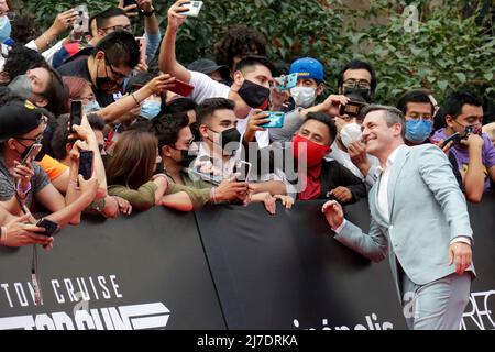 MEXIKO-STADT, MEXIKO - 06. MAI: Jon Hamm nimmt an der Mexiko-Premiere von 'Top Gun: Maverick' Teil. (Foto von Francisco Morales/DAMPHOTO) Stockfoto