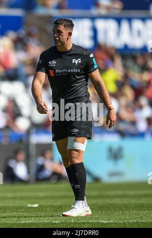 Owen Watkin von Ospreys, während des Spiels Stockfoto