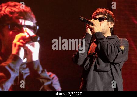 Gazzelle während Gazzelle - Gazzelle 2022, Italienische Sängerin Musikkonzert in Mantova, Italien, Mai 08 2022 Stockfoto