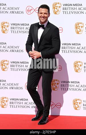 8.. Mai 2022, London, Großbritannien. Mark Wright bei den Virgin Media British Academy Television Awards 2022, Royal Festival Hall, London. Quelle: Doug Peters/EMPICS/Alamy Live News Stockfoto