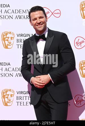 8.. Mai 2022, London, Großbritannien. Mark Wright bei den Virgin Media British Academy Television Awards 2022, Royal Festival Hall, London. Quelle: Doug Peters/EMPICS/Alamy Live News Stockfoto