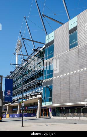 Yarra Park, Melbourne Cricket Ground, Melbourne, Victoria, Australien, Samstag, 16. April 2022.Foto: David Rowland / One-Image.com Stockfoto