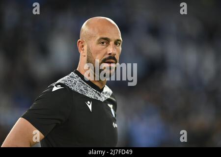 Pepe Reina von SS LAZIO während der 36. Tag der Serie A Meisterschaft zwischen S.S. Lazio vs von U.C. Sampdoria am 7.. Mai 2022 im Stadio Olimpico Stockfoto