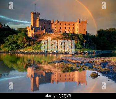 GB - SCHOTTLAND: Dunvegan Castle auf der Isle of Skye Stockfoto