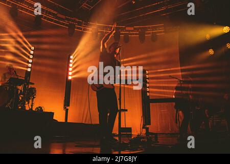 08/05/2022 - die belgische Indie-Pop/Rock-Gruppe BALTHAZAR spielt live bei Fabrique Milano, Italien Stockfoto